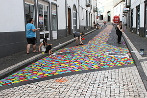 Ponta Delgada - Katutaidetta