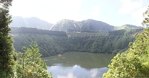 Sete Citades - Lagoa de Santiago panoraama