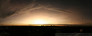 Panoraama helmiaispilvista