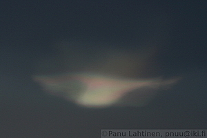 Polar stratospheric cloud 2