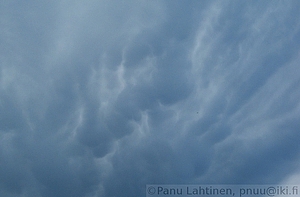Cumulonimbus mammatus - Utarepilvia