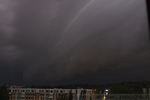 Cumulonimbus arcus - Vyorypilvi 2