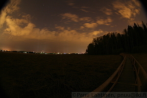 Laajalahti by night