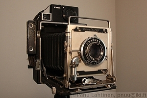 Graflex Crown Graphic ja pokkari